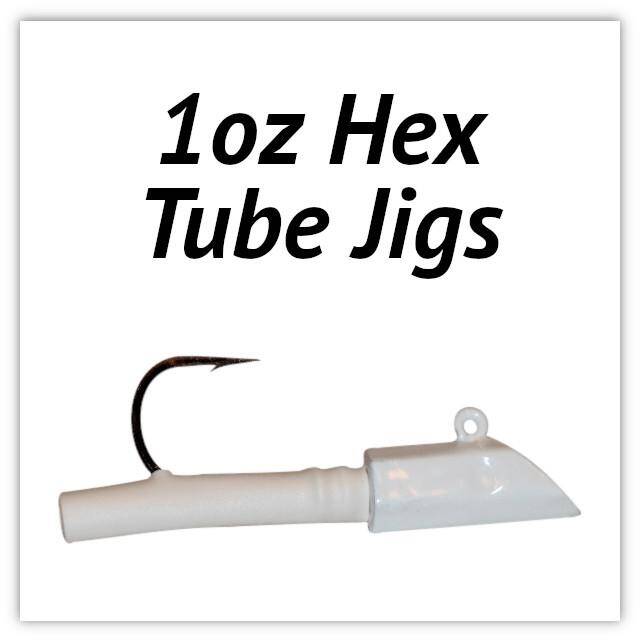 Custom 1oz Hex Tube Jig made to order » C&B Custom Jigs