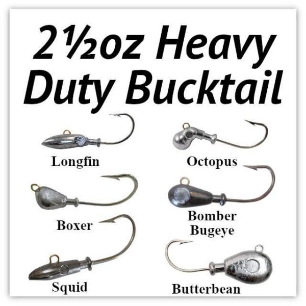2½oz Heavy Duty Bucktail
