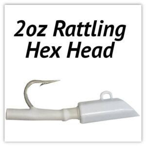 2oz Rattling Hex Head