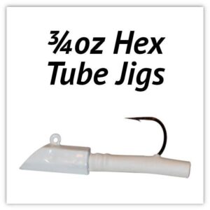 3/4oz Hex Tube Jigs
