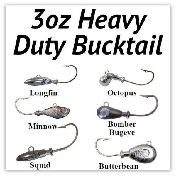 3oz Heavy Duty Bucktail