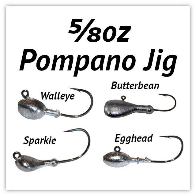 Custom ⅝oz Pompano Jig made to order » C&B Custom Jigs