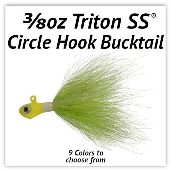 3/8oz Circle Hook Bucktail