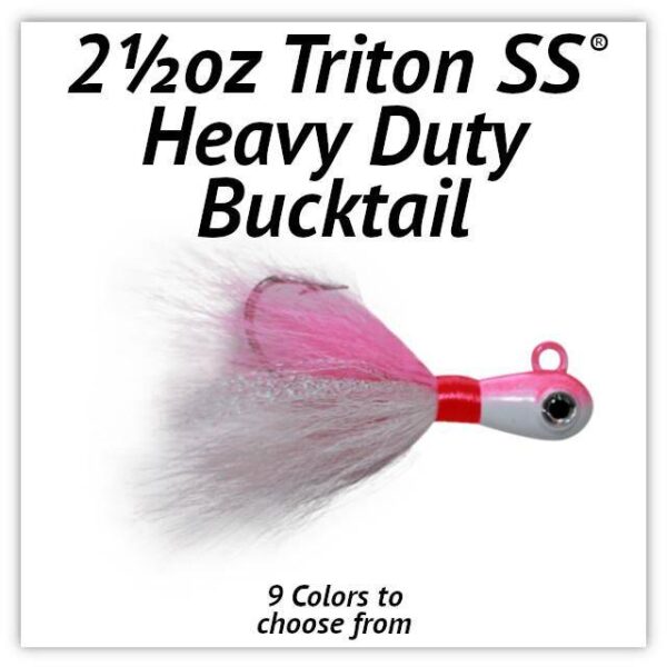 Triton SS® HD Bucktail 2½oz