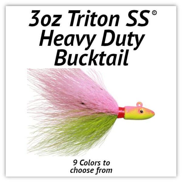 Triton SS® HD Bucktail 3oz
