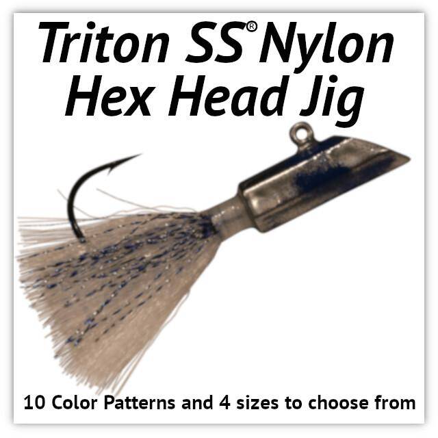 Triton SS®Nylon Hex Head Jig » C&B Custom Jigs