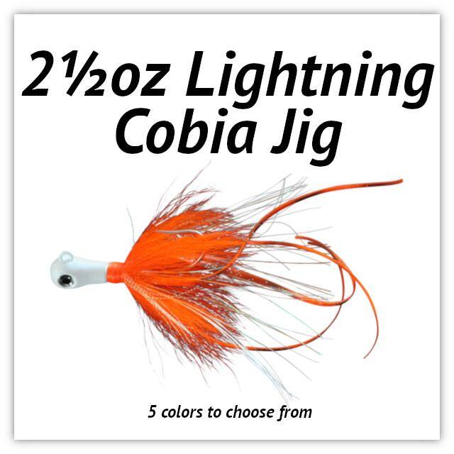 2½oz Lightning Cobia Jig from C&B Custom Jigs