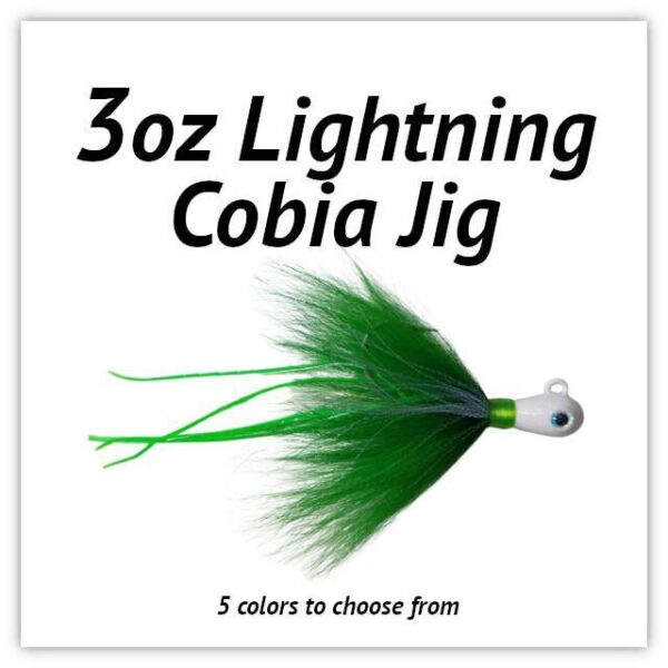 3oz Lightning Cobia JIg