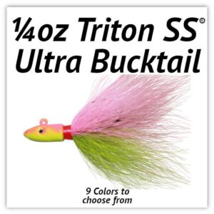 1/4oz Triton SS® Ultra Bucktail