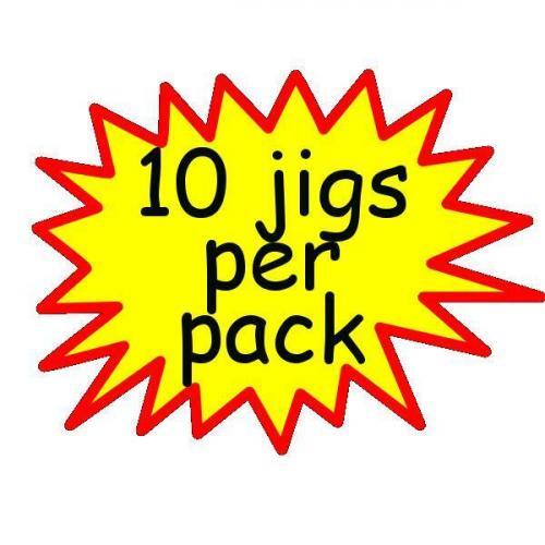 10 Jig Heads per pack