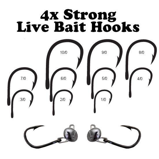 4X Strong Live Bait Swing Jigs 3pk » C&B Custom Jigs