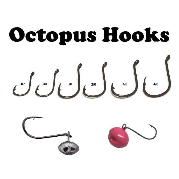 2X Strong Octopus Hook Swing Jig 3pk » C&B Custom Jigs