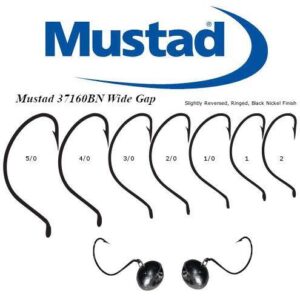 Mustad 31760 Wide Gap Hooks