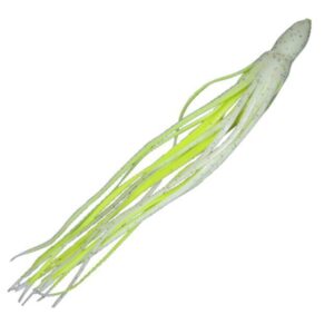 White Chartreuse Squid Skirt