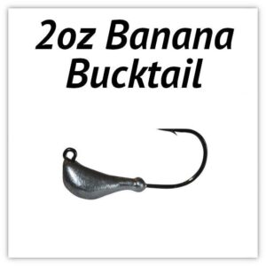 2oz Banana Bucktail