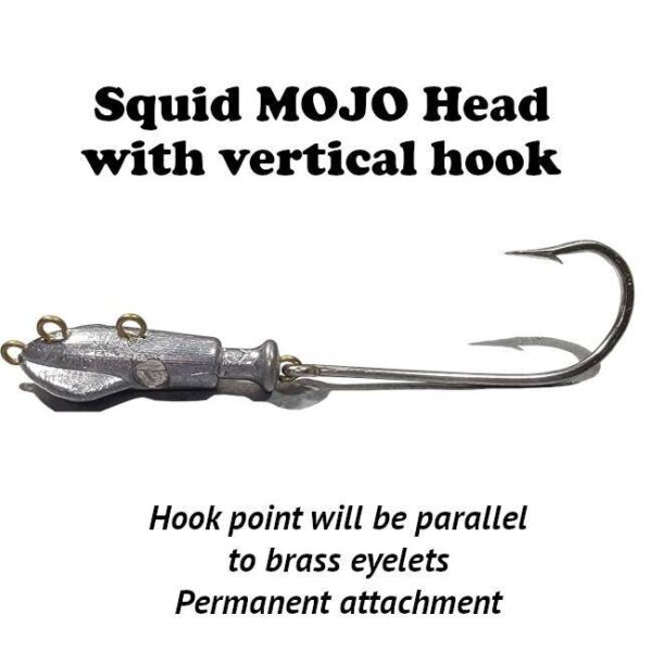 Squid MOJO Head with vertical hook