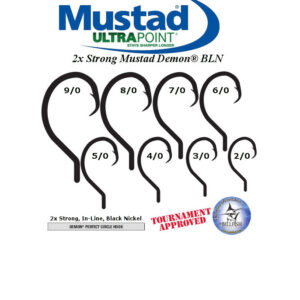 Mustad 39933NP-BN 2X Strong Hook 25pk