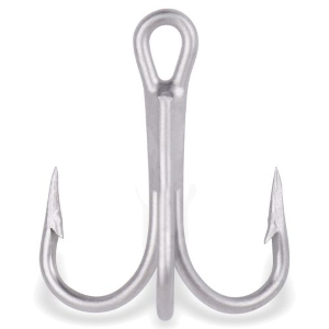 Mustad 5X Strong 9430 Treble hooks 2/0 25pk